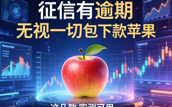 征信有逾期无视一切包下款的贷款2026苹果，这几款实测可用