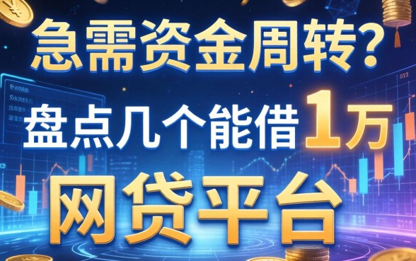 急需资金周转？盘点几个能借1万的网贷平台