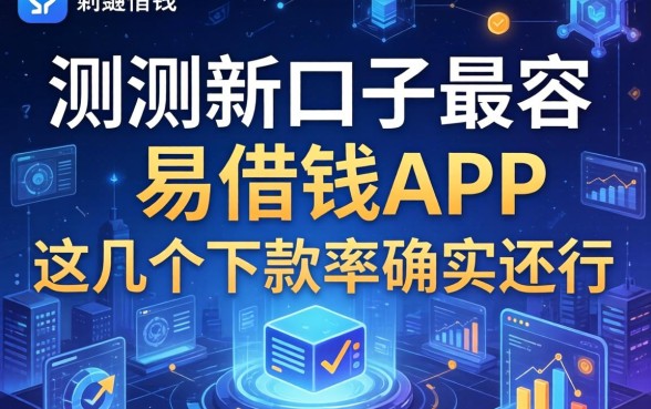 实测新口子最容易借钱的app，这几个下款率确实还行