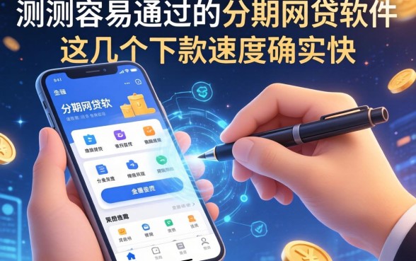 实测容易通过的分期网贷软件，这几个下款速度确实快