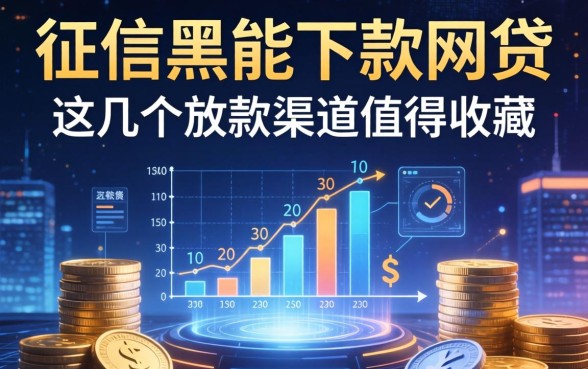 征信黑能下款的网贷2026：这几个放款渠道值得收藏