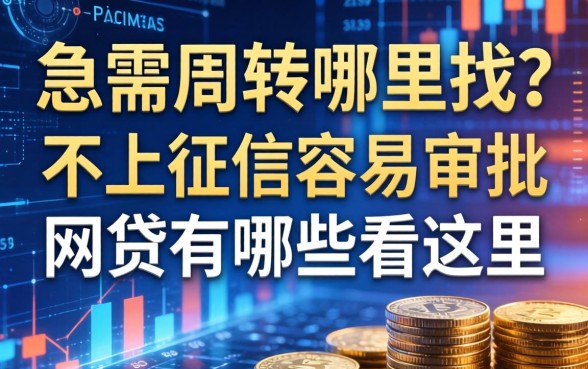 急需周转哪里找？不上征信容易审批的网贷有哪些看这里