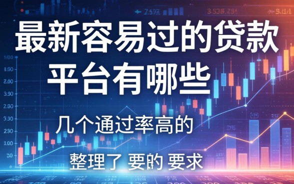 最新容易过的贷款平台有哪些？整理了几个通过率高的