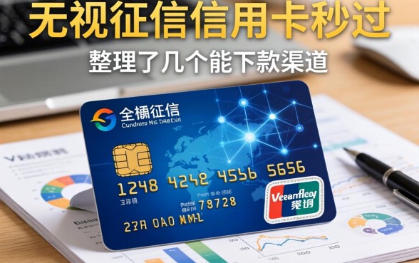 无视征信信用卡秒过，整理了几个能下款的渠道