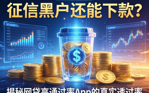 征信黑户还能下款？揭秘网贷高通过率app的真实通过率