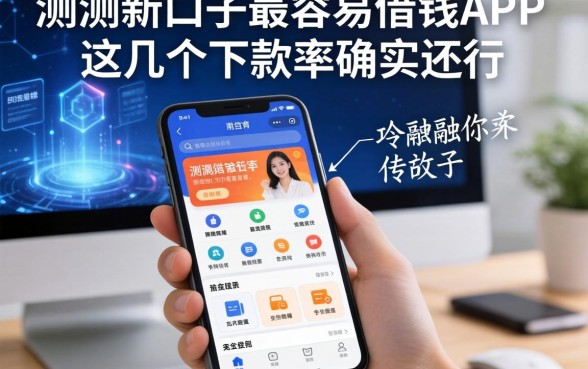实测新口子最容易借钱的app，这几个下款率确实还行
