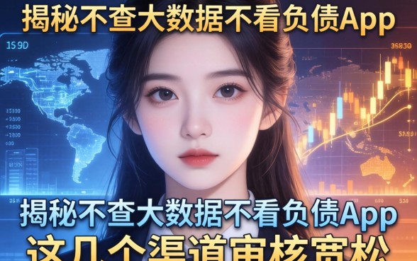 揭秘不查大数据不看负债的app，这几个渠道审核宽松
