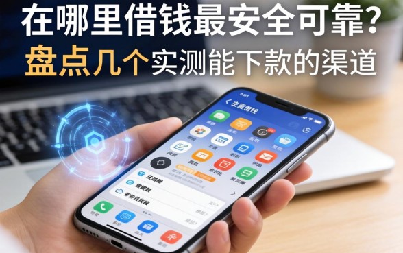 手机在哪里借钱最安全可靠？盘点几个实测能下款的渠道