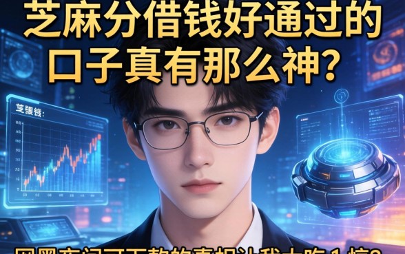 芝麻分借钱好通过的口子真有那么神？网黑夜间可下款的真相让我大吃一惊